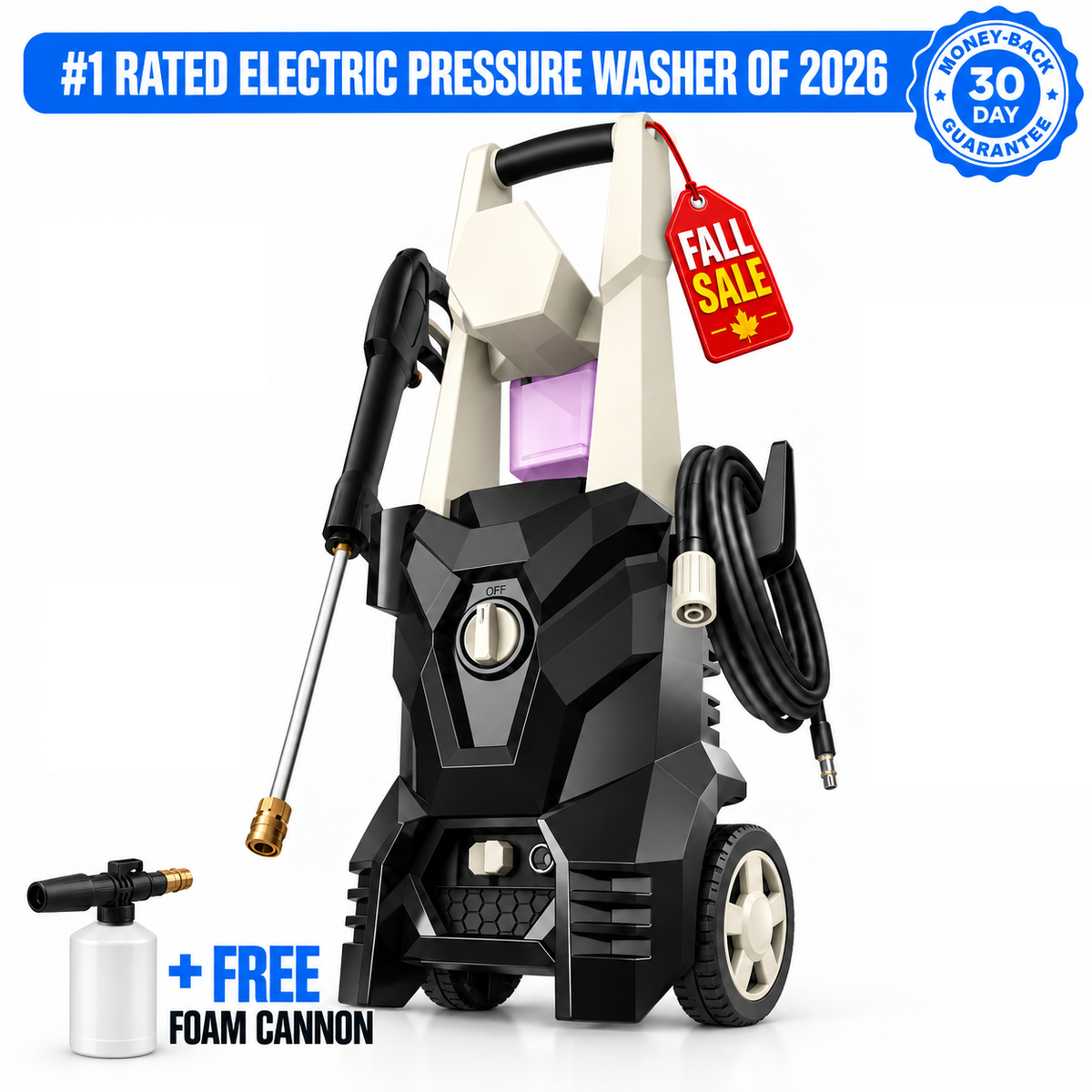 Hydrovo Electric Pressure Washer
